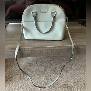 Used Kate Spade large light blue handbag